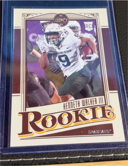 2022 Panini Chronicles Draft Picks Legacy Rookies #8 Kenneth Walker III — front