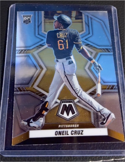 2022 Panini Mosaic #239 Oneil Cruz Rookie Card — front