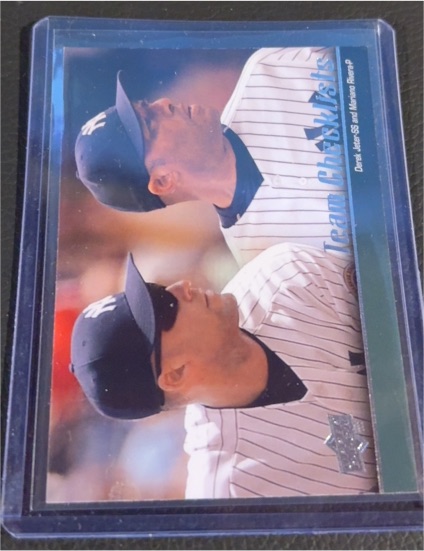 2010 Upper Deck #589 Derek Jeter Mariano Rivera — front
