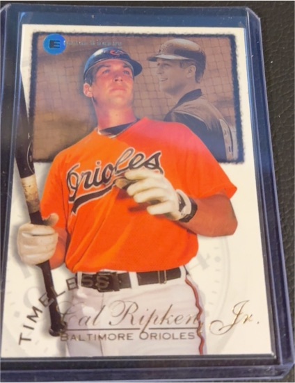 1995 Skybox Emotion #8 Cal Ripken Jr. — front