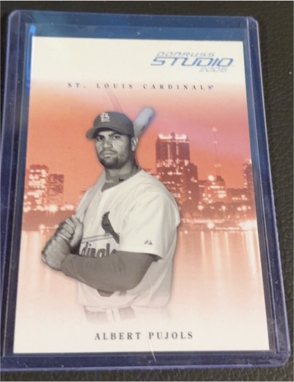 2005 Donruss Studio #258 Albert Pujols — front