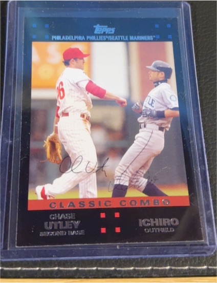 2007 Topps Updates & Highlights #UH279 Chase Utley Ichiro Suzuki — front