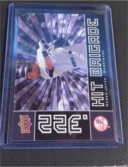 2008 Upper Deck Hit Brigade #HB-5 Derek Jeter — front