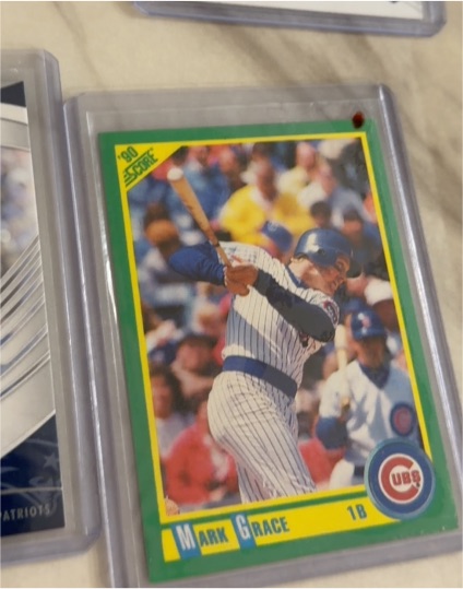 1990 Score #362 Mark Grace — front