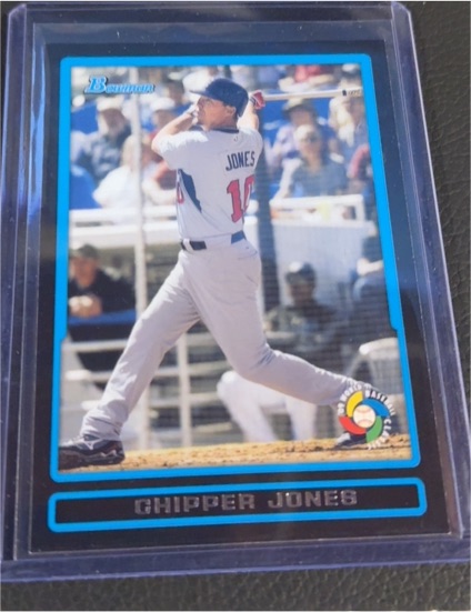 2009 Bowman Draft Picks & Prospects #BDPW31 Chipper Jones — front