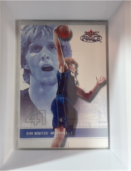 2001-02 Fleer Force #35 Dirk Nowitzki — front
