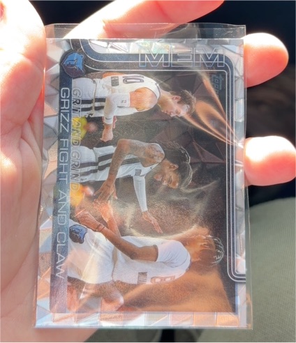 2025-26 Topps #298 Grit and Grind Memphis Grizzlies Ja Morant — front
