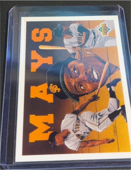 1992 Upper Deck Baseball Heroes #54 Willie Mays — front