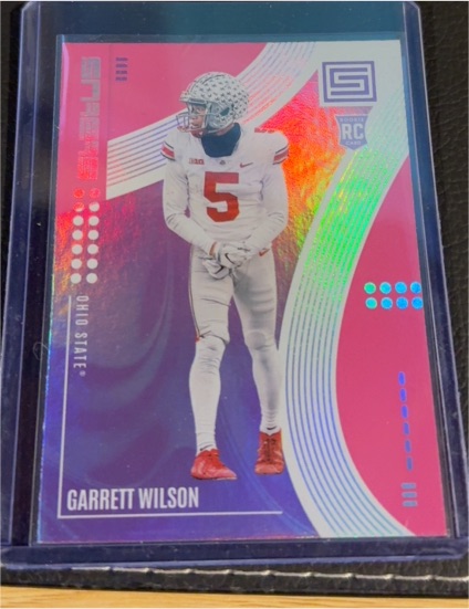 2022 Panini Chronicles Draft Picks Status #7 Garrett Wilson — front