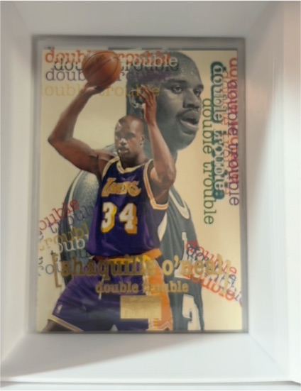 1996-97 SkyBox Premium #274 Shaquille O'Neal Double Trouble — front