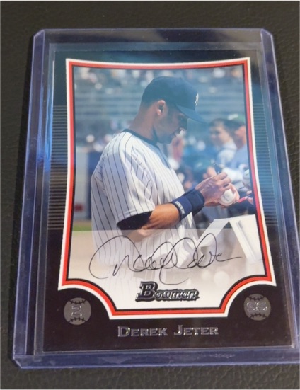 2009 Bowman #80 Derek Jeter — front