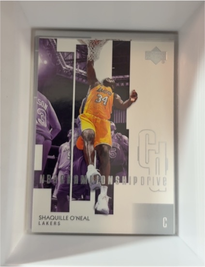 2002-03 Upper Deck Championship Drive #38 Shaquille O'Neal — front