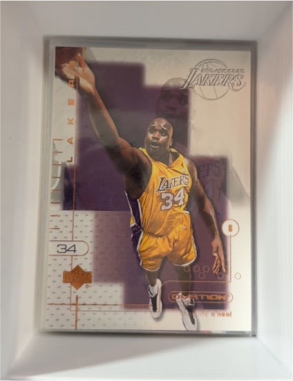 2001-02 Upper Deck Ovation #34 Shaquille O'Neal — front