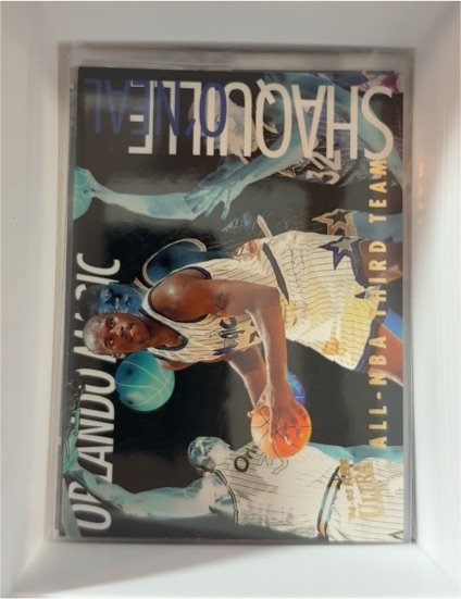 1994-95 Fleer Ultra #12 Shaquille O'Neal All-NBA Third Team — front