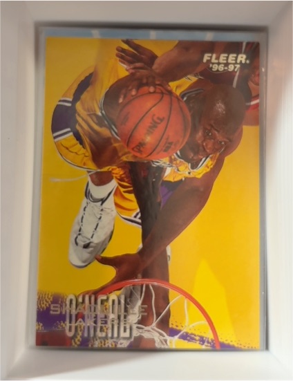 1996-97 Fleer #206 Shaquille O'Neal — front