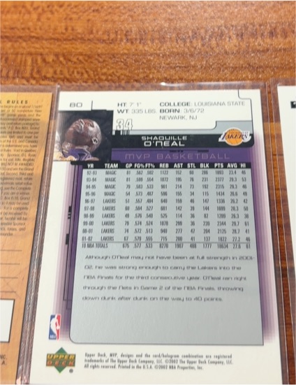 1997 Upper Deck Collector's Choice #80 Shaquille O'Neal — front