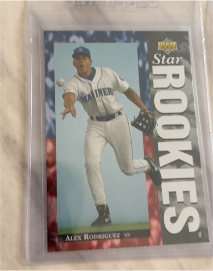 1994 Upper Deck #24 Alex Rodriguez Star Rookies — front