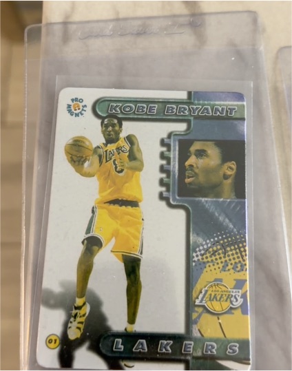 1997 Pro Magnets #01 Kobe Bryant — front