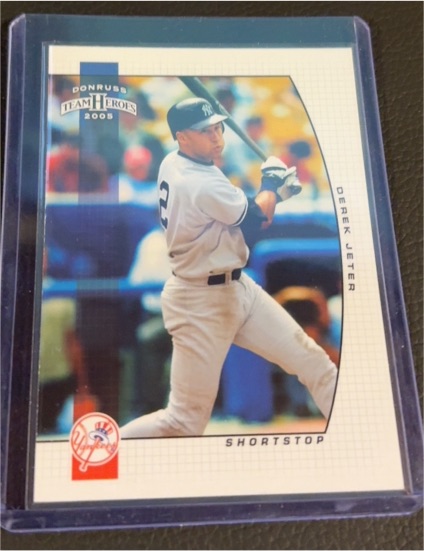 2005 Donruss Team Heroes #208 Derek Jeter — front