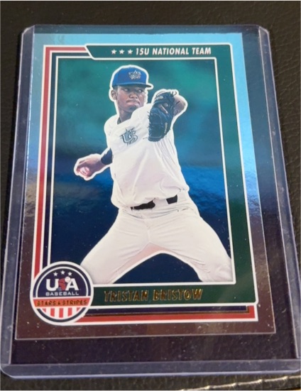 2022 Panini Stars and Stripes #74 Tristan Bristow — front