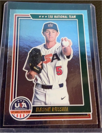 2022 Panini Stars & Stripes #83 Mason Russell — front