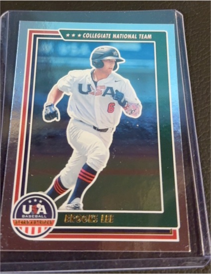 2022 Panini USA Stars & Stripes #12 Brooks Lee — front