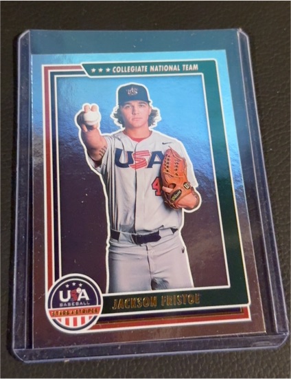2022 Panini Stars & Stripes #9 Jackson Fristoe — front