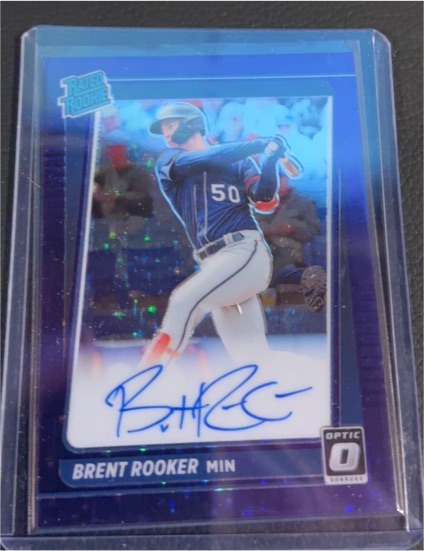 2021 Donruss Optic #RRS-BR Brent Rooker — front