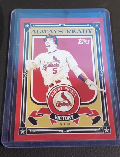 2009 Topps Always Ready Victory #PP3 Albert Pujols — front