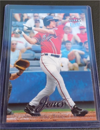 2007 Fleer Ultra #8 Chipper Jones — front