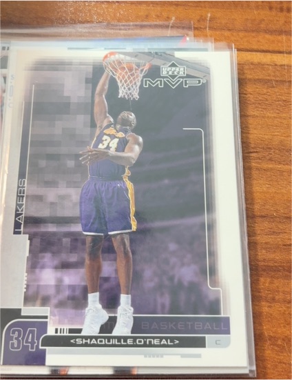 2002-03 Upper Deck MVP #80 Shaquille O'Neal — front