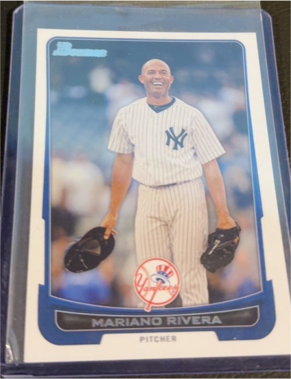 2012 Bowman #66 Mariano Rivera — front