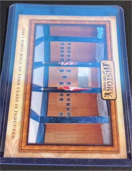 2010 Topps History of the Game #HOTG14 First Hall of Fame Class is Inducted — front