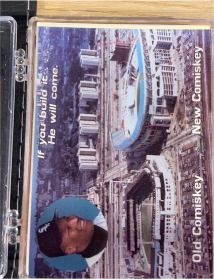1991 Oddball #NNO Bo Jackson Chicago White Sox New Comiskey Park — front