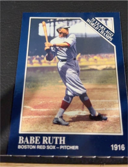 1991 The Sporting News Conlon Collection #145 Babe Ruth — front