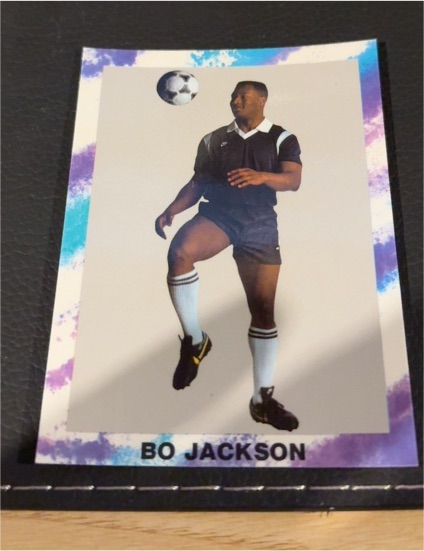 1990 Broder Sports Stars #NNO Bo Jackson Bo Knows Soccer — front