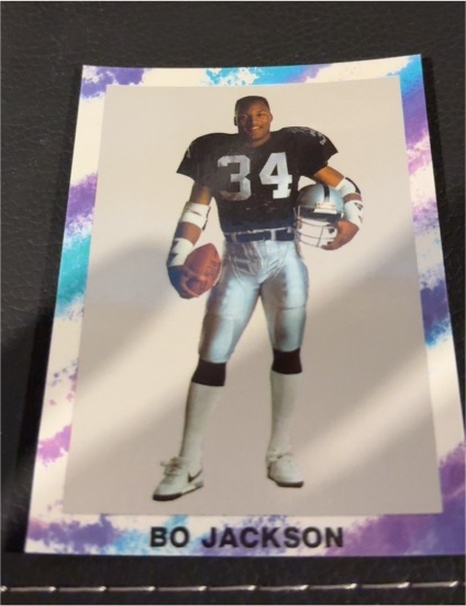 1990 Bo Knows Football #NNO Bo Jackson — front