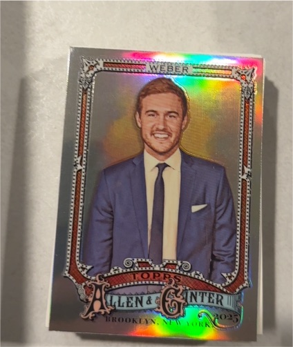 2025 Topps Allen & Ginter #263 Peter Weber — front