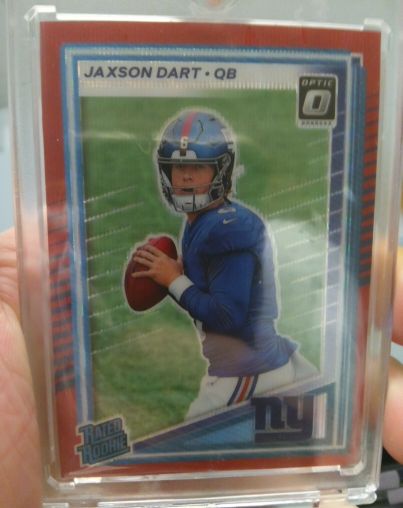 2025 Panini Donruss Optic #273 Jaxson Dart — front