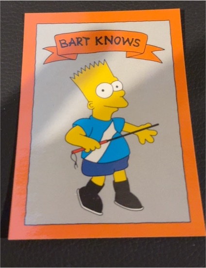 1990 Broder Bart Knows Horse Racing — front