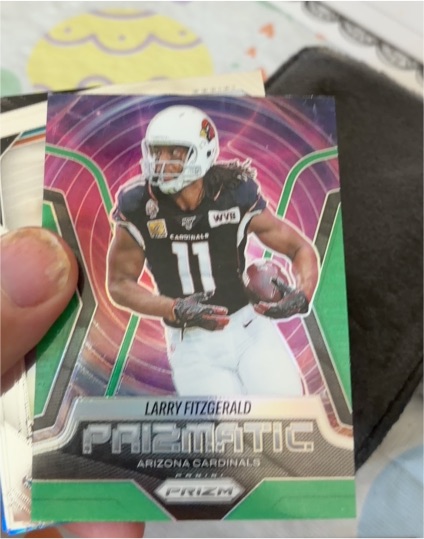 2025 Panini Prizm #14 Larry Fitzgerald — front