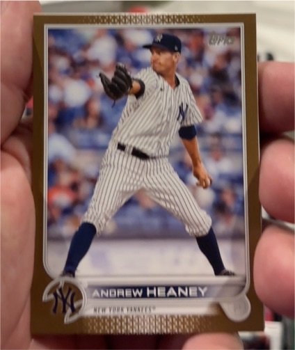 2022 Topps #287 Andrew Heaney — front