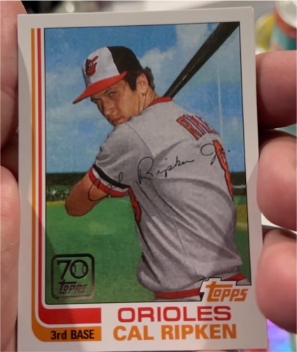 2021 Topps Series 1 #TDH-14 Cal Ripken Jr — front