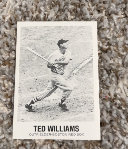 1977 TCMA Renata Galasso #10 Ted Williams — front