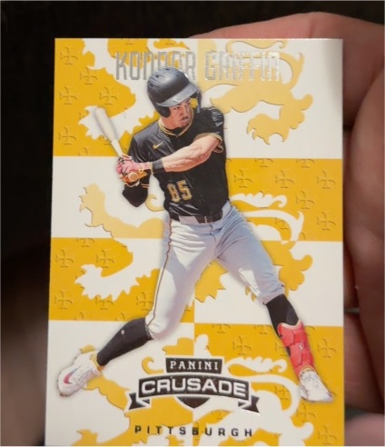 2025 Panini Crusade #96 Konnor Griffin — front