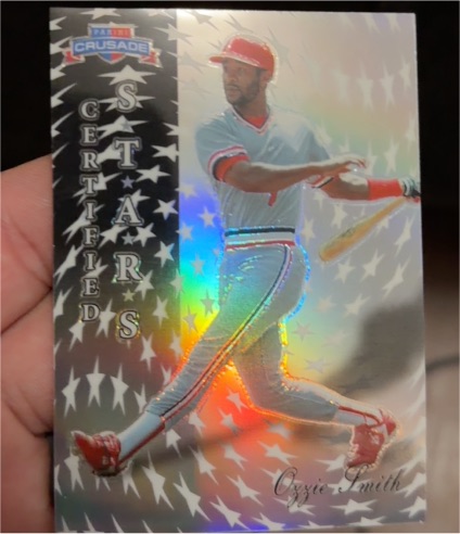 2025 Panini Crusade #23 Ozzie Smith Certified Stars — front