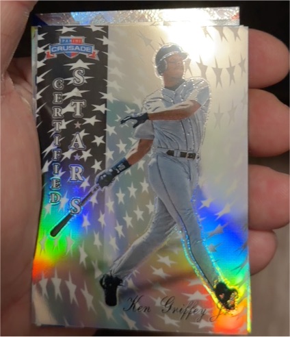 2025 Panini Crusade Certified Stars #19 Ken Griffey Jr. — front