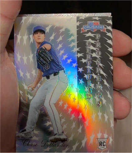 2025 Panini Crusade Certified Prospects #5 Chase Dollander — front