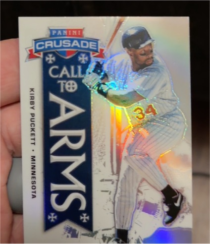 2025 Panini Crusade #2 Kirby Puckett Call to Arms — front