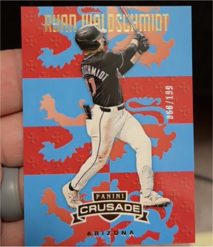 2025 Panini Crusade #83 Ryan Waldschmidt — front